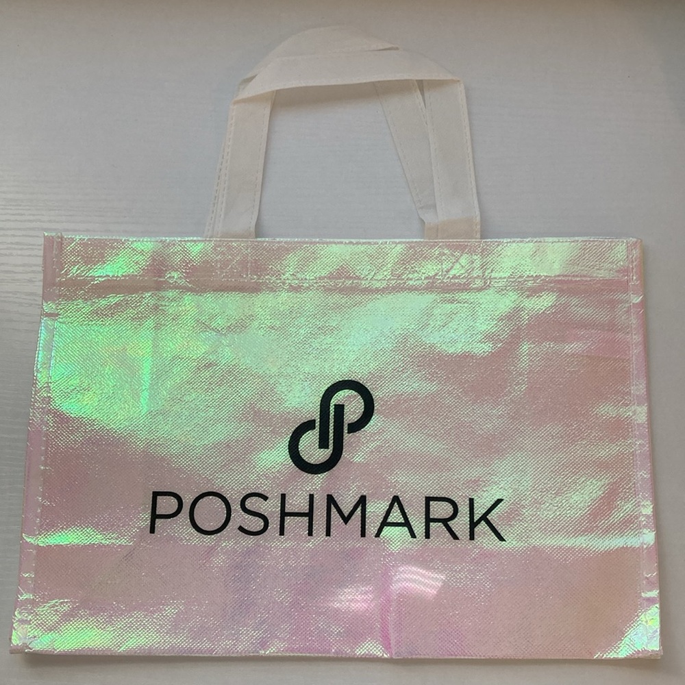 Iridescent Rare Poshmark Reusable Tote Bag